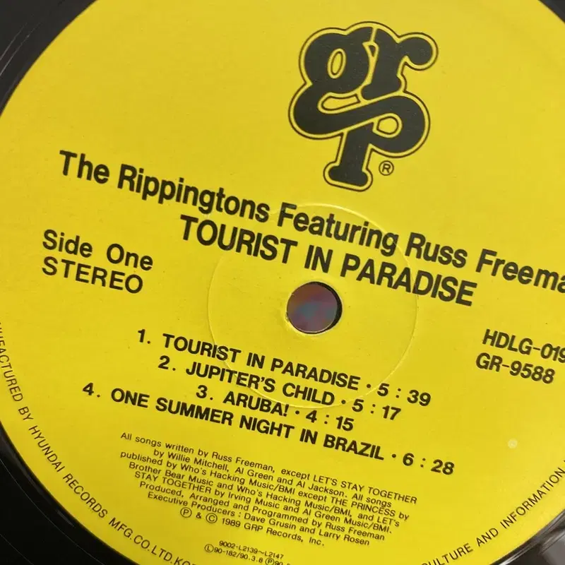 TOURIST IN PARADISE LP / AA3815