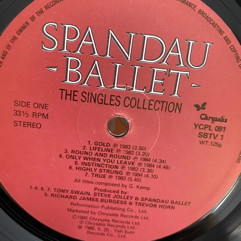 SPANDAU BALLET LP / AA3818