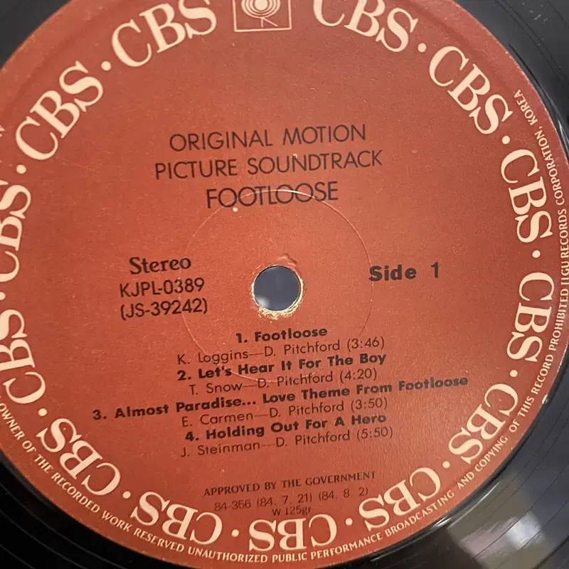 FOOTLOOSE LP / AA3842