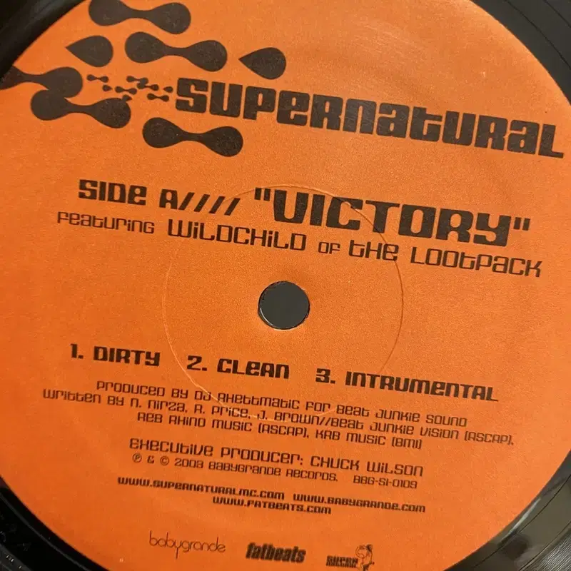 SUPERNATURAL LP / AA3856