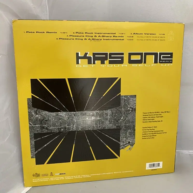 KRS ONE REMIX  LP / AA3857