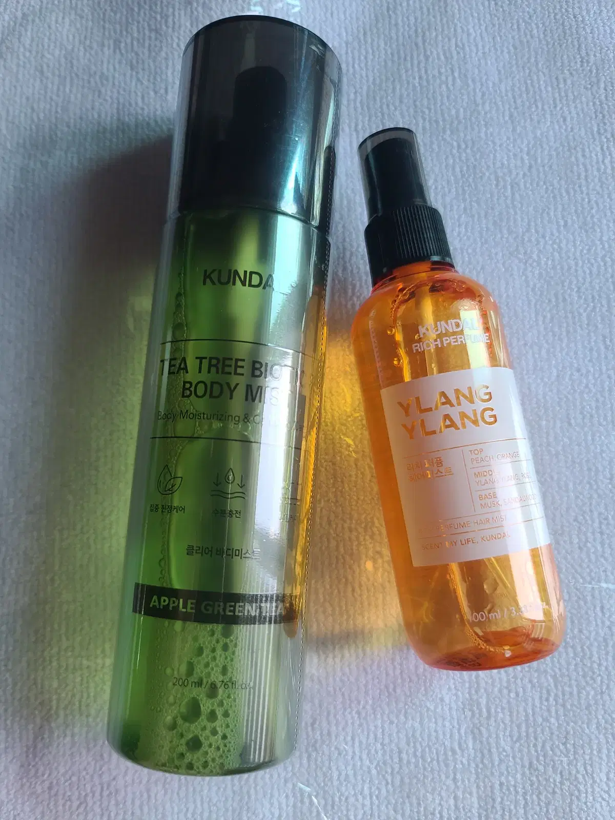Kundal Clear Body Mist + Kundal Rich Perfume Hair Mist / Kundal Tea Tree