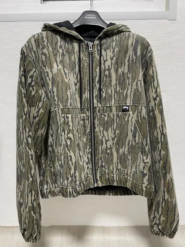 stussy real tree work jacket 스투시 리얼트리 자켓