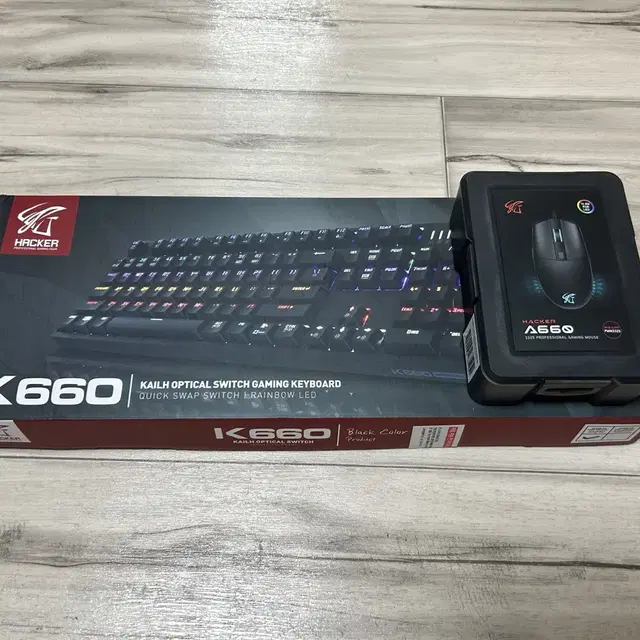 앱코 k660 키보드 + a660 마우스 + 마우스패드 세트