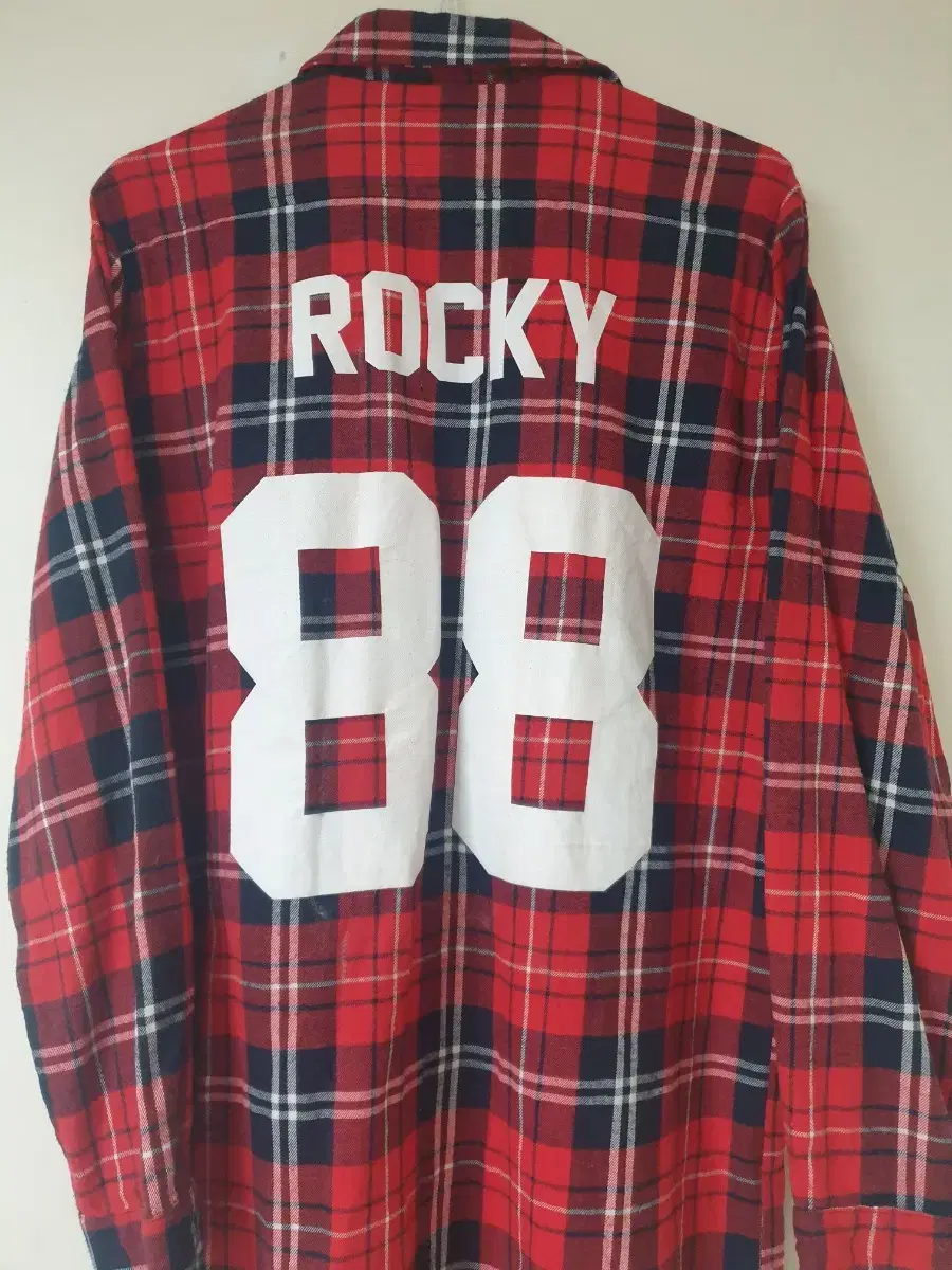 Asep rocky Les Artistes Printed Flannel Shirt