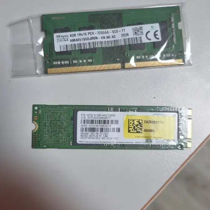 노트북 ssd 128gb, 노트북램 4gb 판매