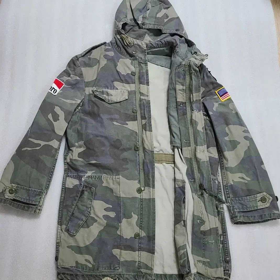 Army Camo Parkas HCO 1922 파카 군복 L 100