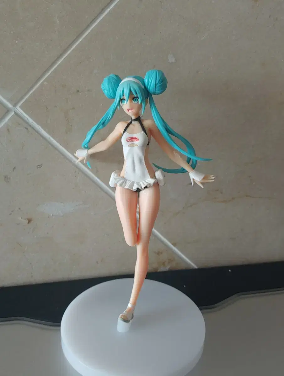 Racing Miku Figures 2022 Tropical Made Version Beautiful Girl Figure