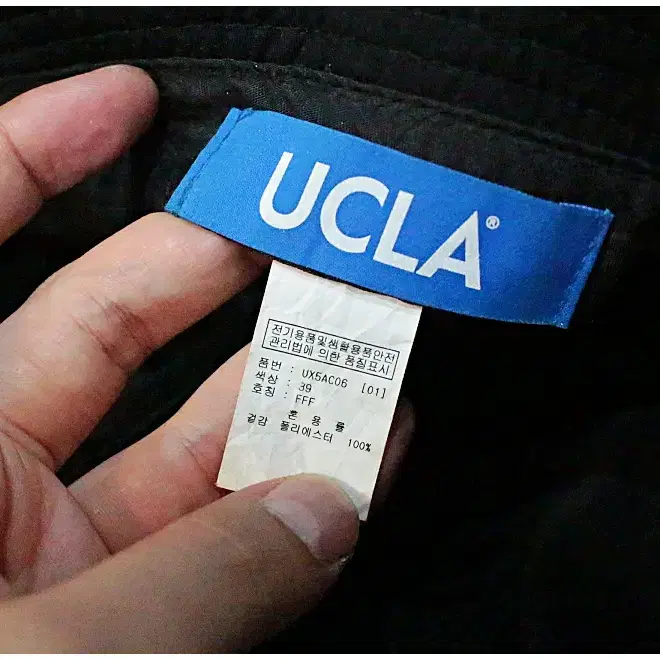 [F] UCLA 로고 버킷햇 벙거지 햇