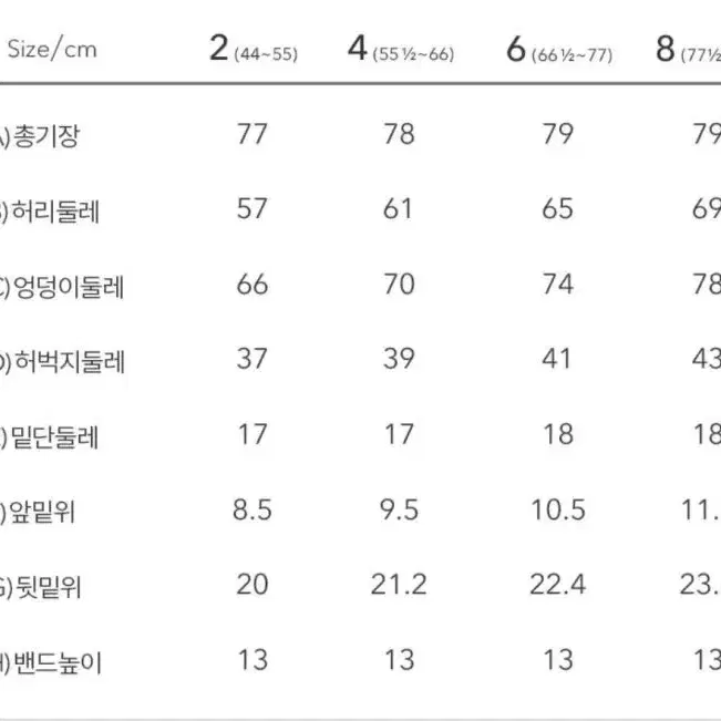 (새상품) 안다르 데님포츠 레깅스 8