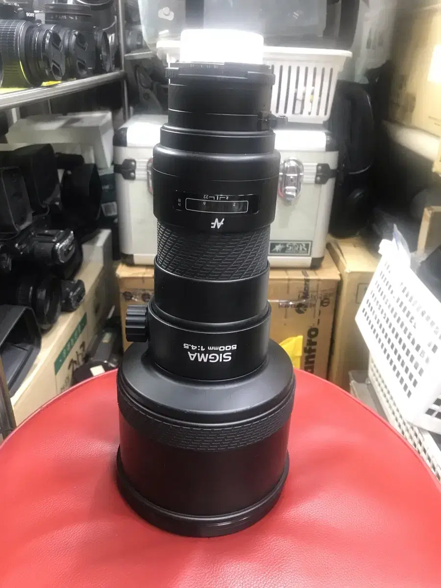 시그마 APO 500mm f 4.5  망원렌즈 니콘카메라용