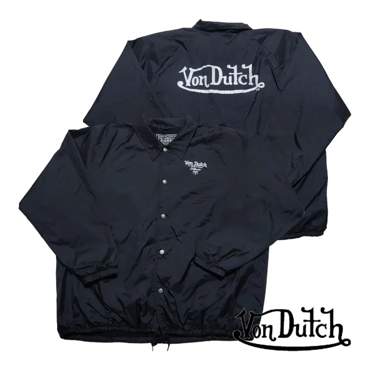 (3xl) y2k 90s 본더치바람막이 본더치코치자켓  vondutch