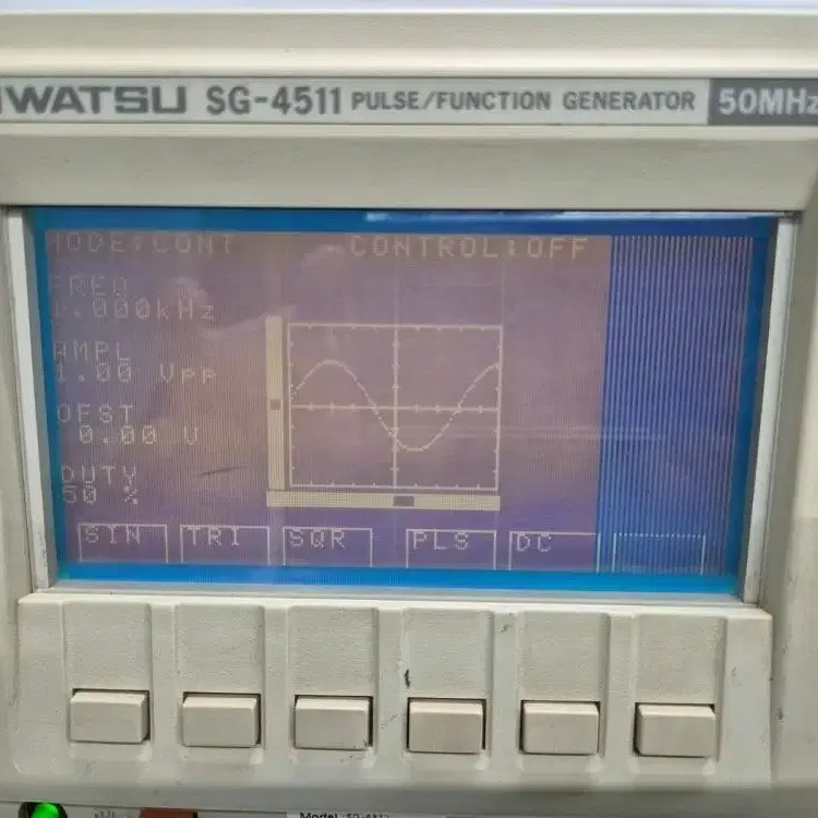 IWATSU SG-4511 펄스 함수 발생기.