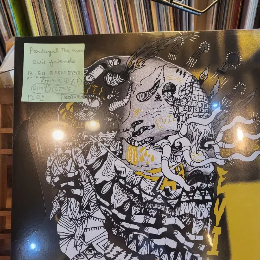 Portugal the man.evil friends.13.EU미개봉lp