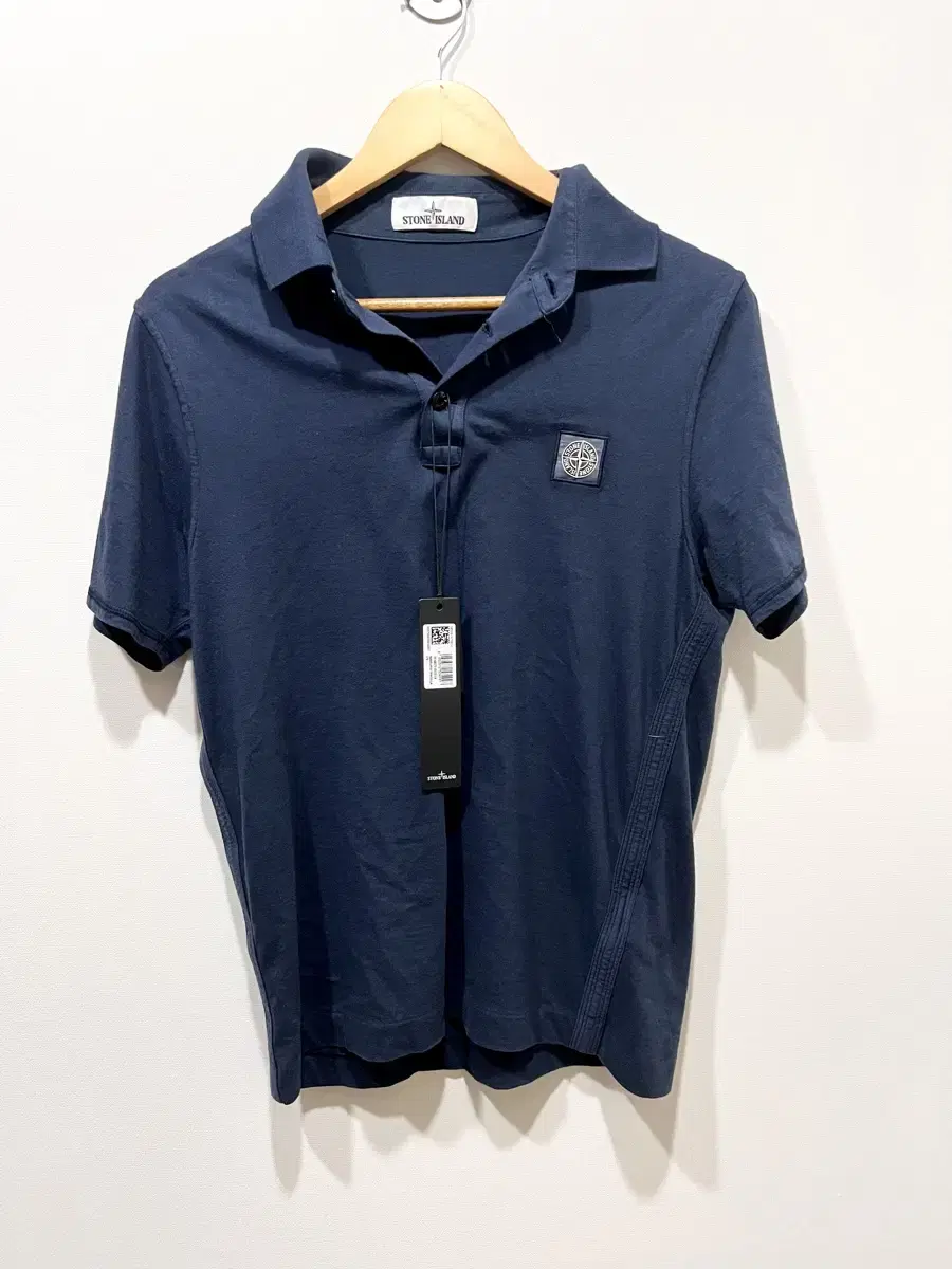 -Ships same day - Stone Island PKKara Short Sleeve Navy