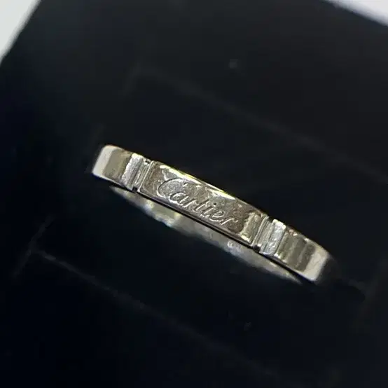 까르띠에 마이용 팬더 웨딩밴드 18k cartier 750 화이트골드