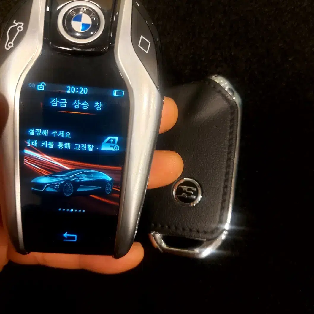 K3 K5 K8 스팅어 스마트키를 신형 BMW 타입 디지털키로 이식 개조