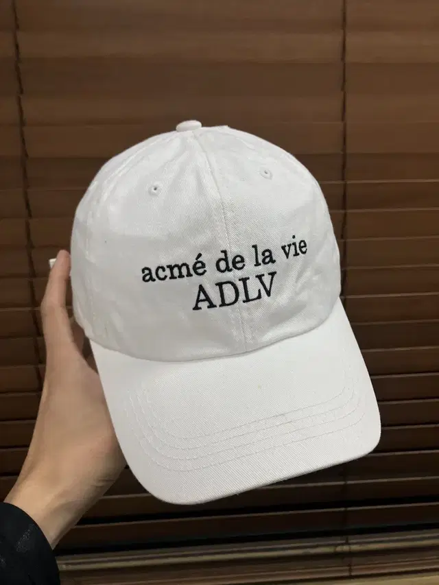 ADLV 아크메드라비 로고 볼캡 모자