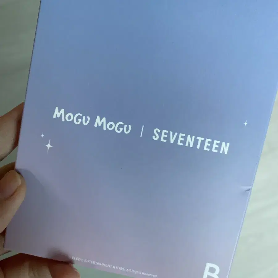 급처) 세븐틴 모구모구 B버전 팝니다