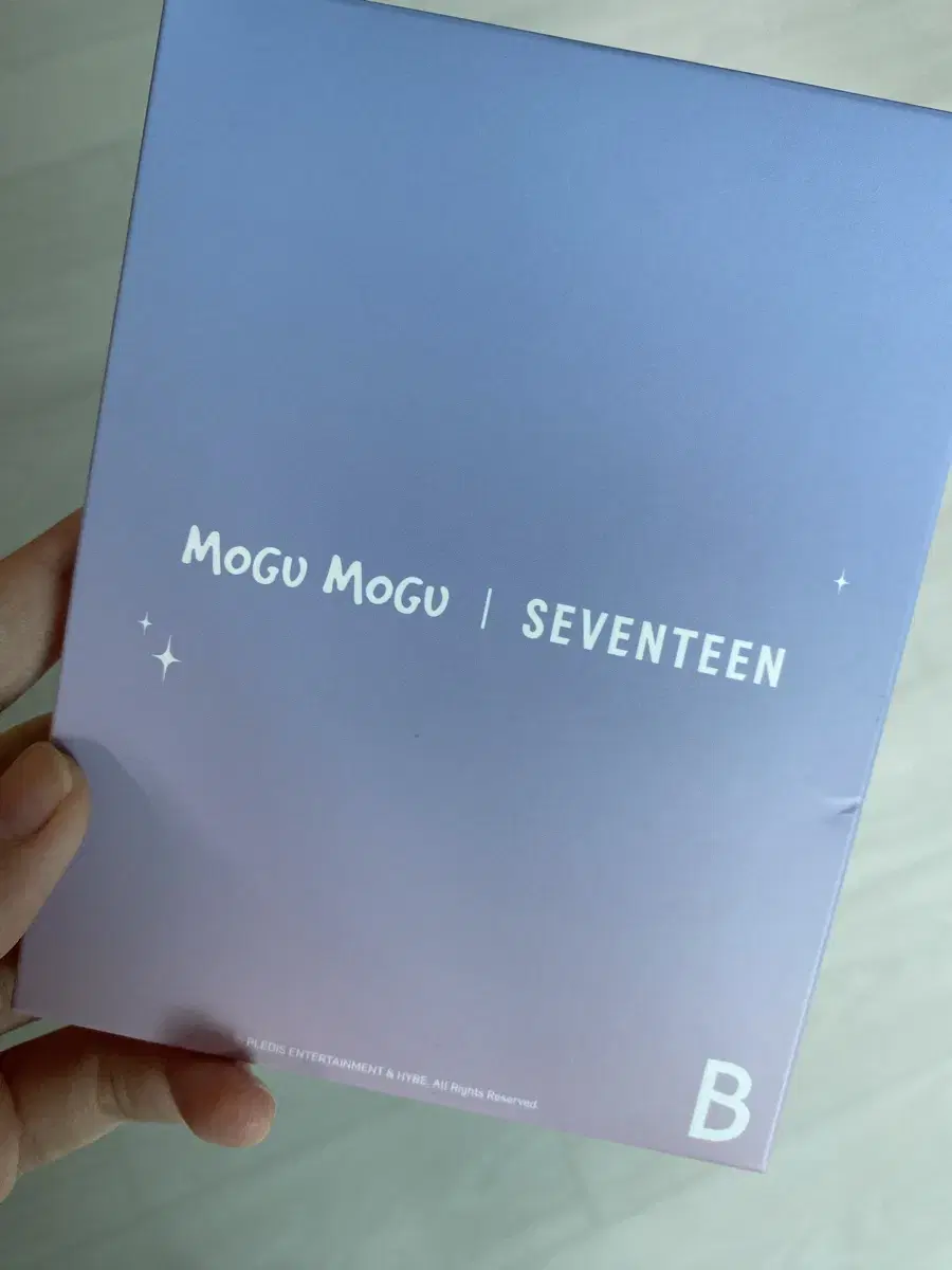 급처) seventeen 모구모구 b버전 팔다