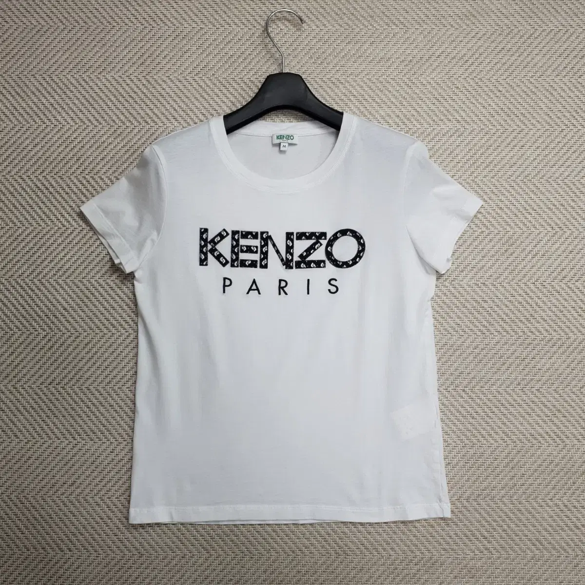 (M)KENZO 겐조 20SS 자수로고 반팔티