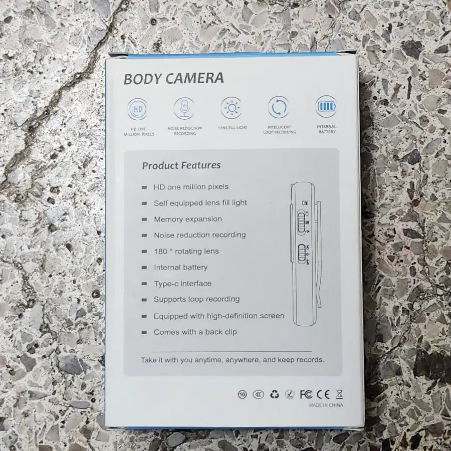 body camera cs08 바디카메라