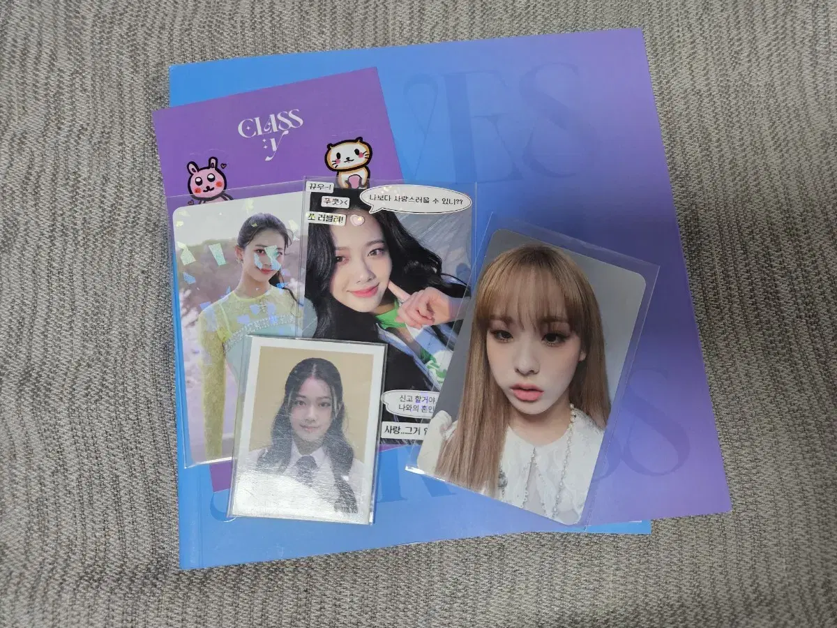 Class:y photocard, goods wts sells