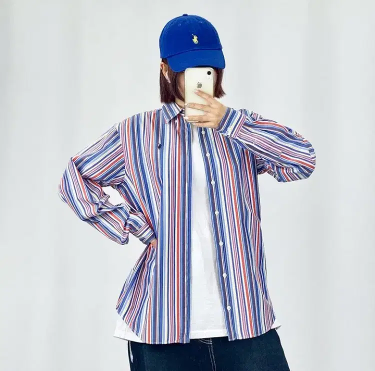 [M]Polo Bloomix Stripe Shirt CH5679