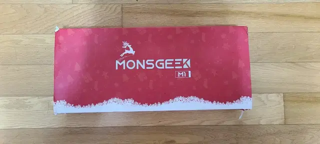 monsgeek m1  핫스왑 기계식 키보드 크리스마스 에디션