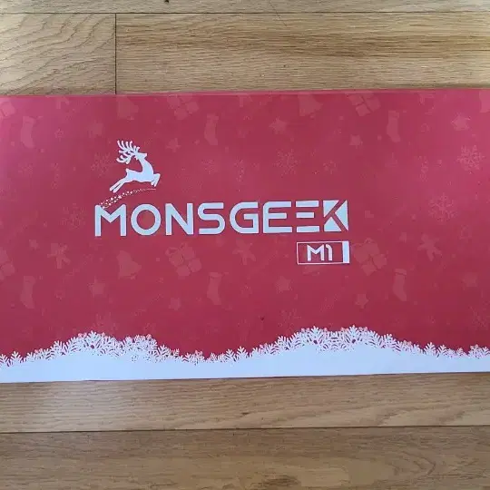 monsgeek m1  핫스왑 기계식 키보드 크리스마스 에디션