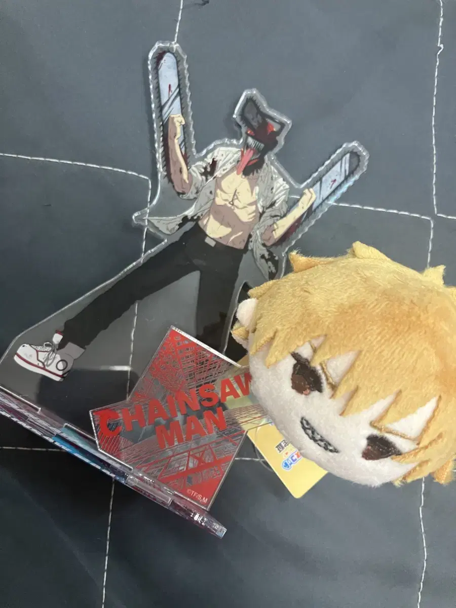 Chainsaw Man Denji Nui Himeno acrylic Keyring