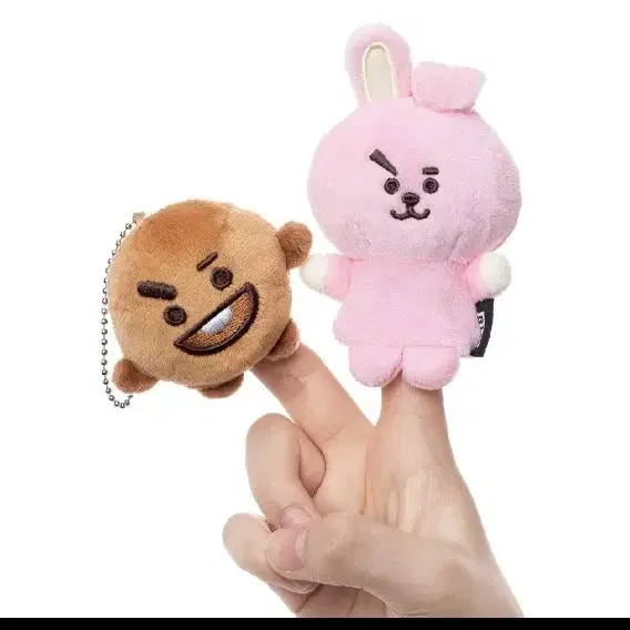 (원가이하)일본BT21 꼭두키첸 키링 퍼펫 키체인 백참 마스코트