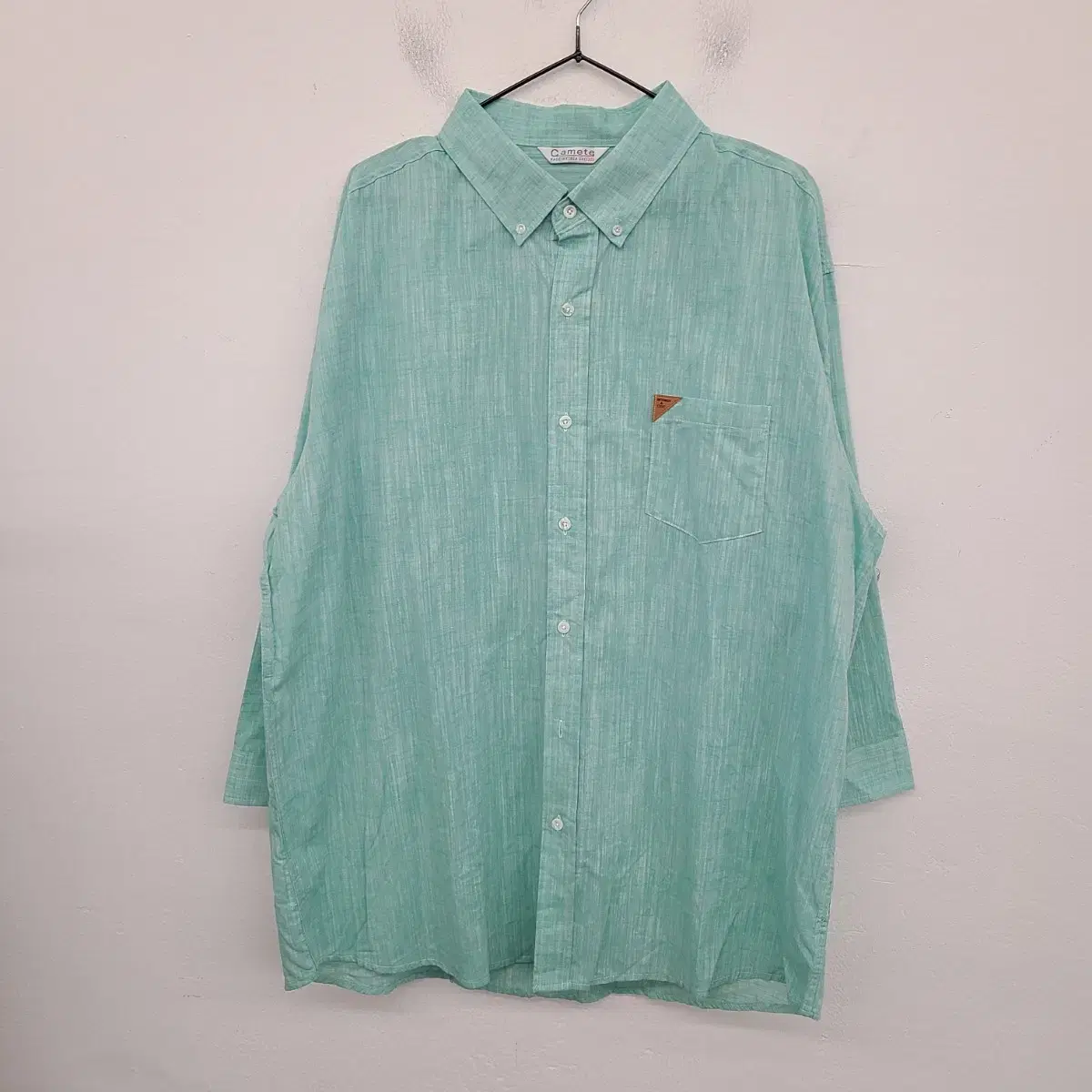 [115/3XL] Bimono Linen 7-Piece Shirt