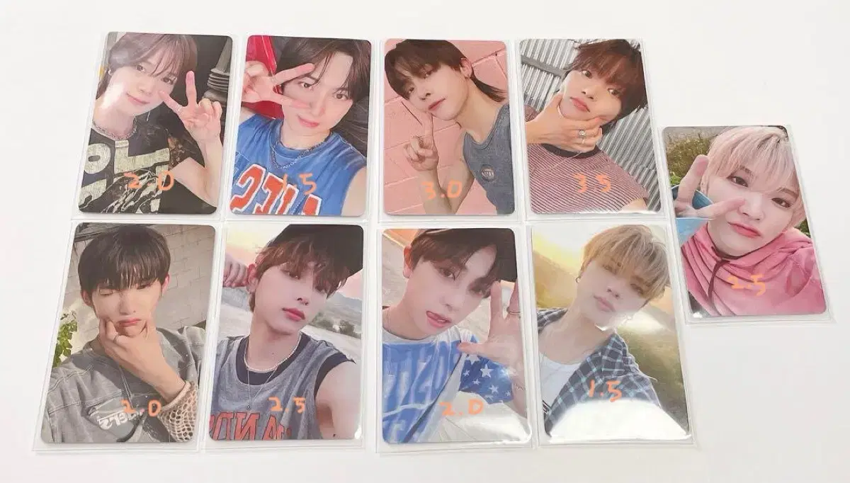 &team Aorashi weverse japan luckydraw Doodle-free version photocard WTS