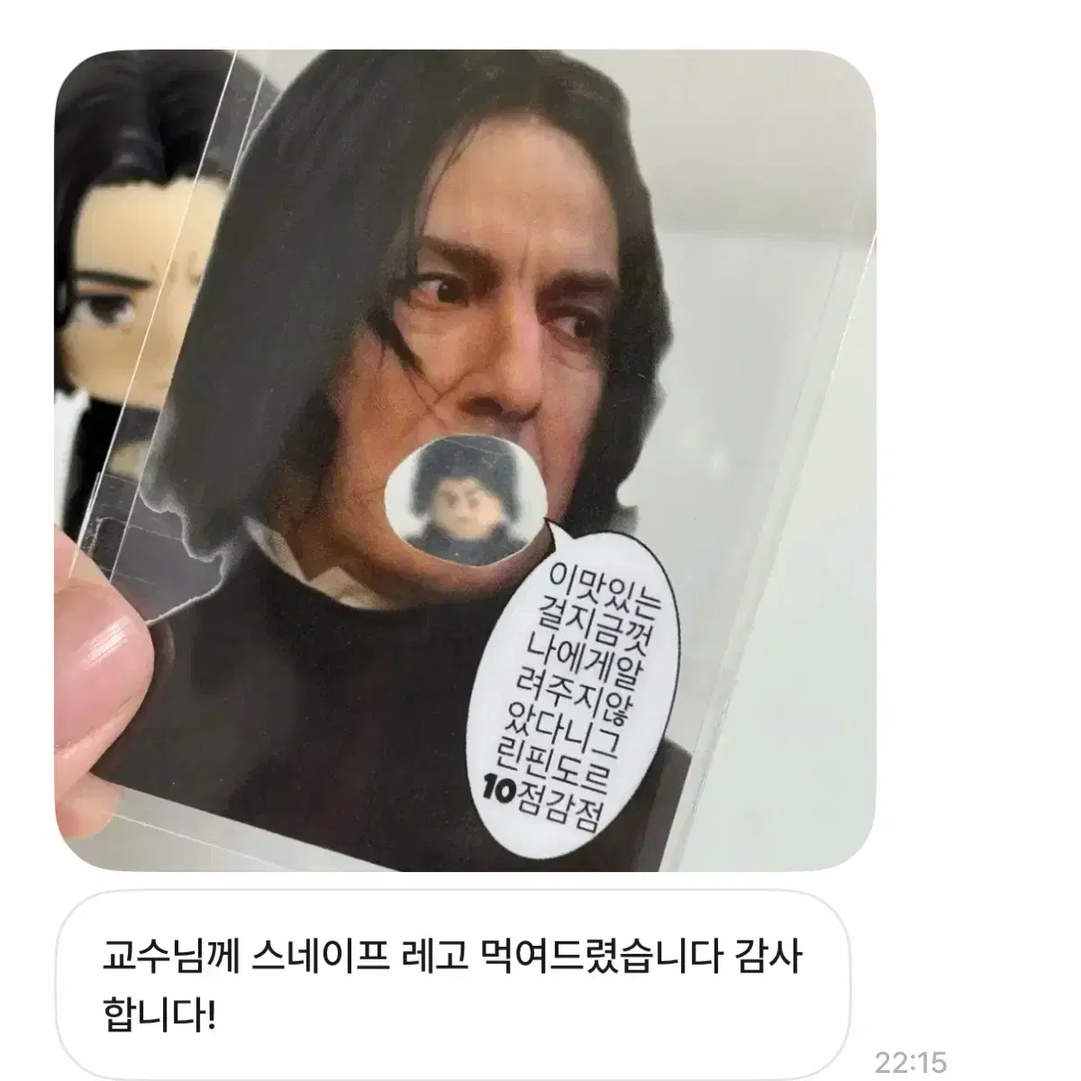 해리포터 스네이프 와앙 포카