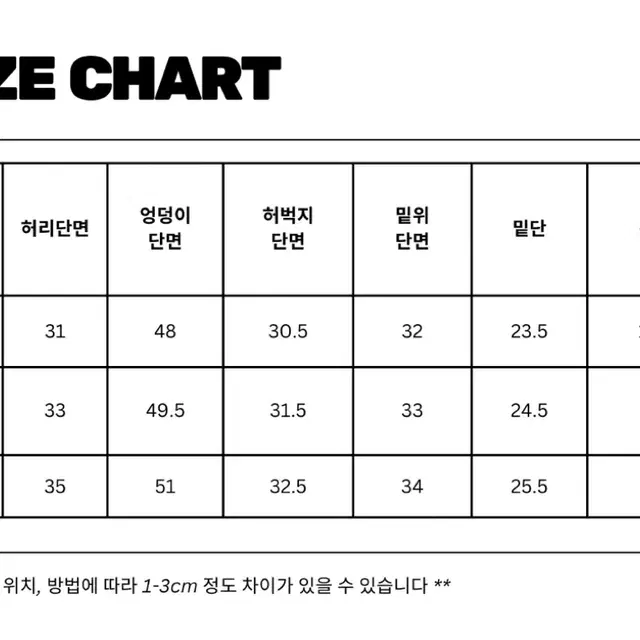 피그먼트워싱 와이드 데님