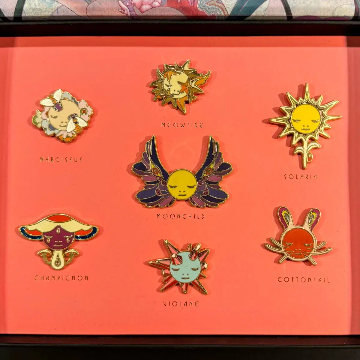 BTS x James Jean Limited Edition Pin Set