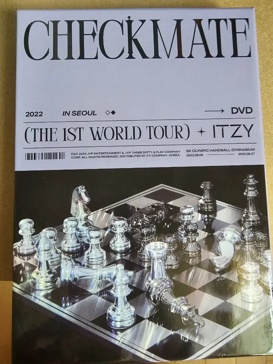 ITZY (있지) First Concert CHECKMATE DVD with photocard