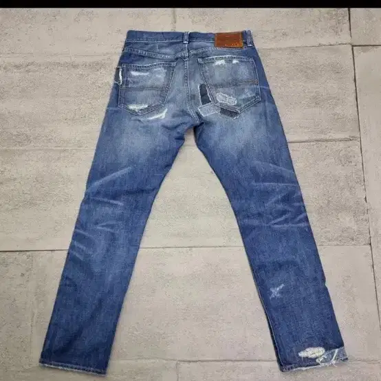 랄프로렌 데님 앤 서플라이 디스트로이드 앤 패치워크