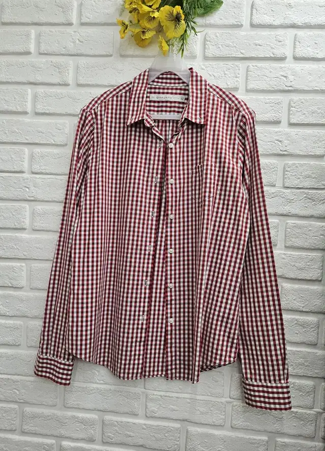 A1725  지오다노 체크셔츠 95 (GIORDANO)