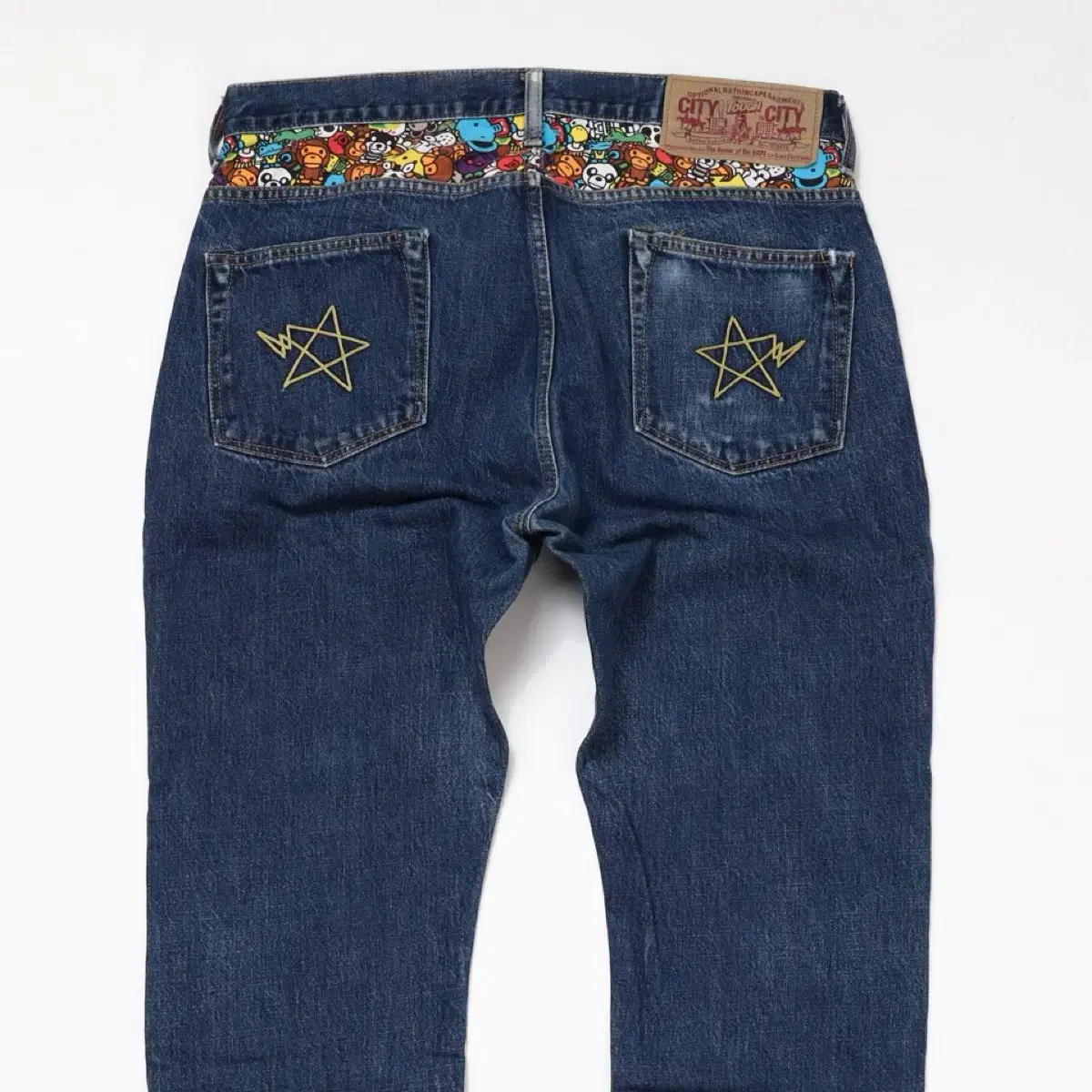 A Bathing Ape Milo Denim Pants