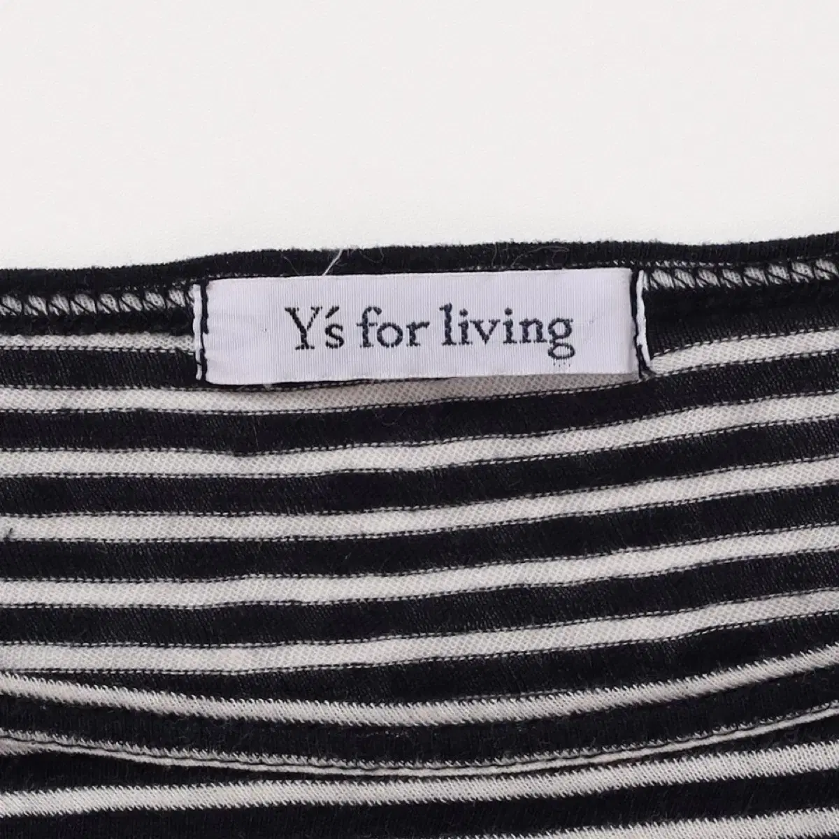 Y's for living Stripe T-shirt