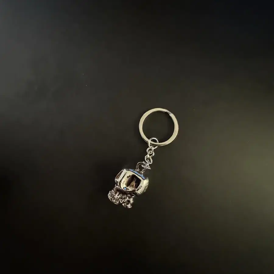 스투시 키링 / Stussy skull keychain