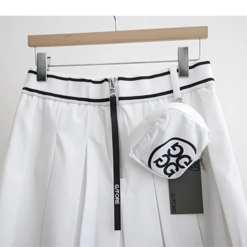 여성 골프웨어 CIRCLE G'S PLEATS SKIRT