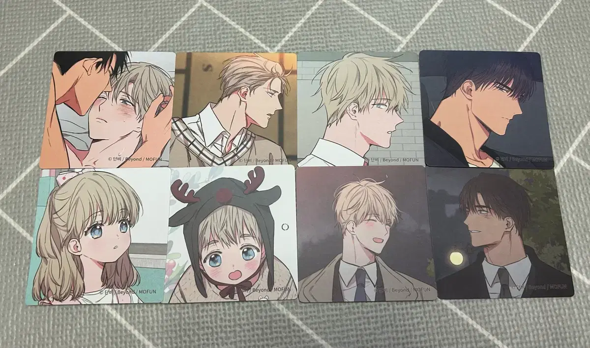 No Love Zone Postcard, Coaster, Lenticular Full Set (A)