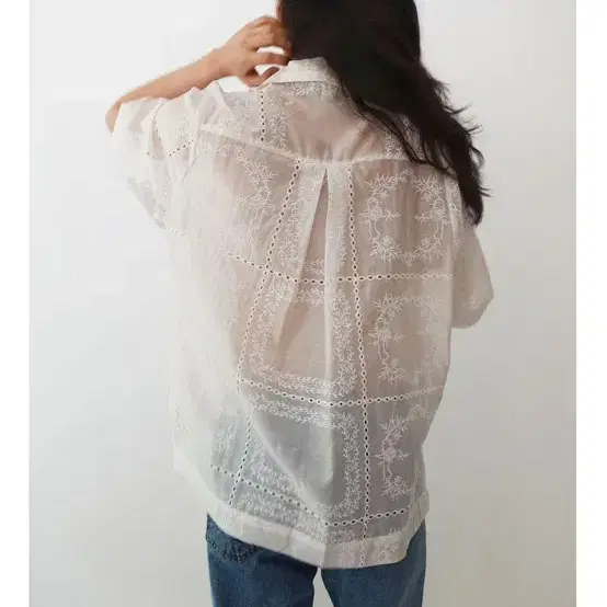 mok 모크 watery lace mans shirts