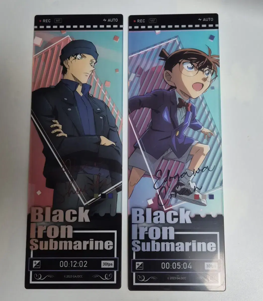 Detective Conan China Limited Black Iron's Eeyore acrylic Tickets Akai Conan