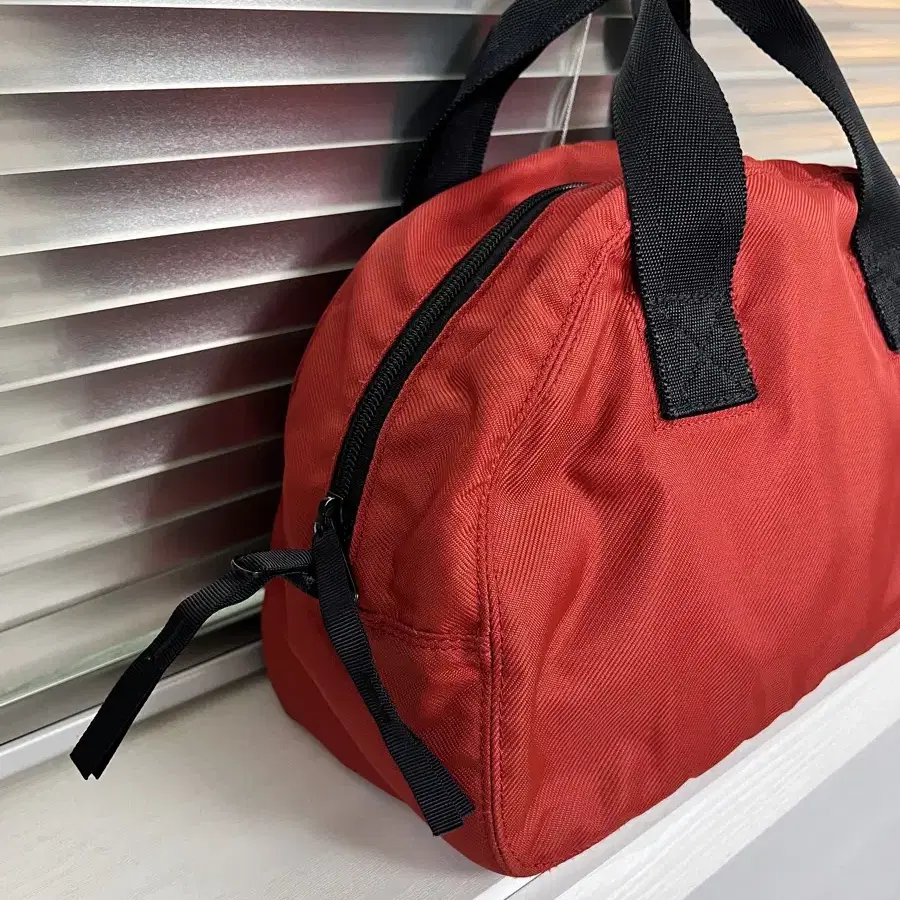 PORTER ROUND -BOSTON BAG S (Red) 포터 보스턴백