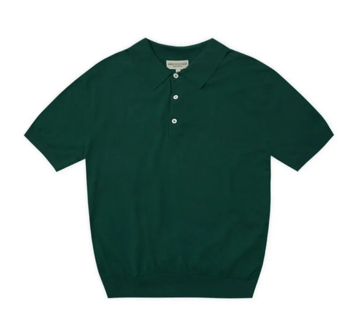 Man in the Jungle Campani Comasa Polo Knit Green