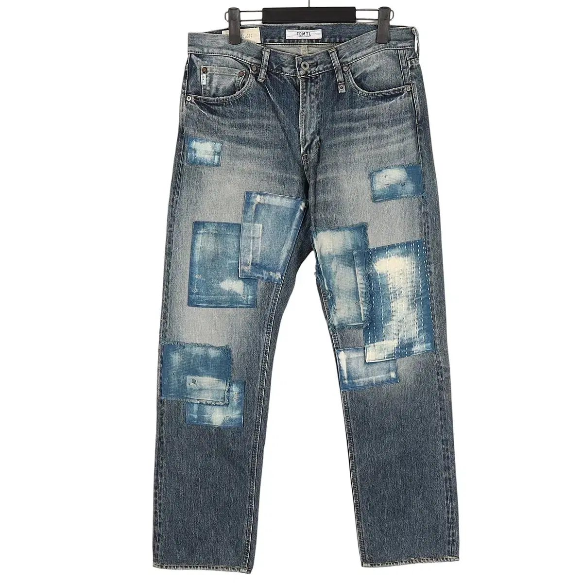 Fundamentals FDMTL Patchwork Denim Pants Jeans